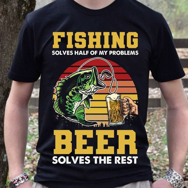 beer fishing shirt
