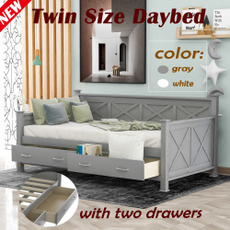 twinsizedaybed, daybed, bedwithdrawer, householdproduct
