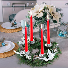 garlandcandlestick, tablecandlestick, Christmas, Garland