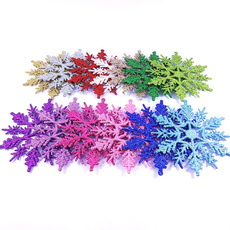 Plastic, holidaydecorationsnowflake, Christmas, partydecorationsnowflake