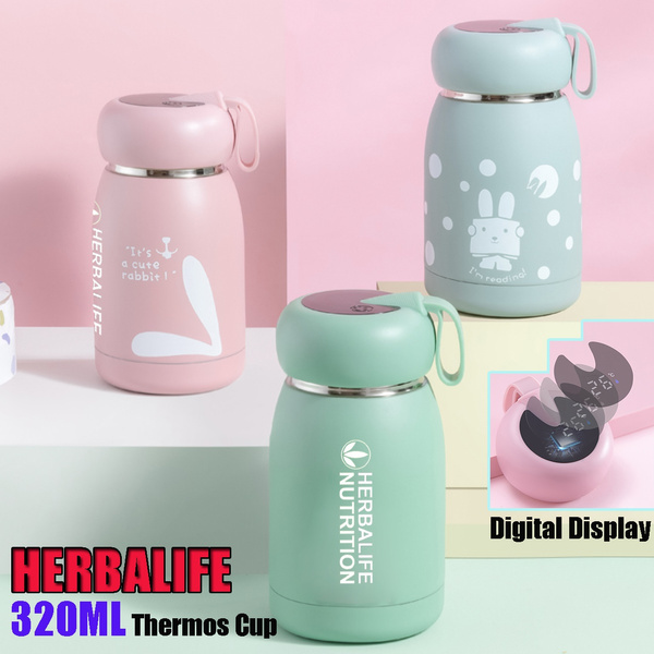 HERBALIFE 390ML/520ML Stainless Steel Thermos Coffee Mug Bullet