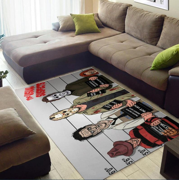 Horror Movie Legends area rug, Horror Movie Legends Carpet, Horror ...