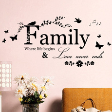 Love, 居家裝飾, Family, Stickers