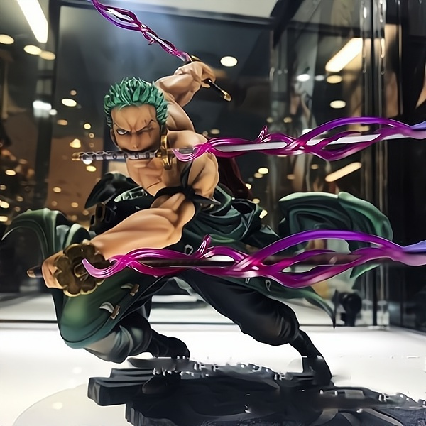  Zoro Figure Anime Zoro Action Figure Statue Model Collectible  Figurine Toy Decoration Birthday Gift 19.69 Inch : Toys & Games