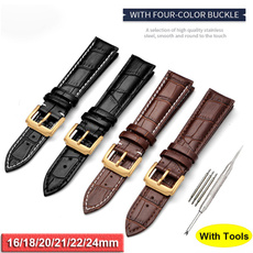 Leather belt, Buckle-Belt, gold, leather strap