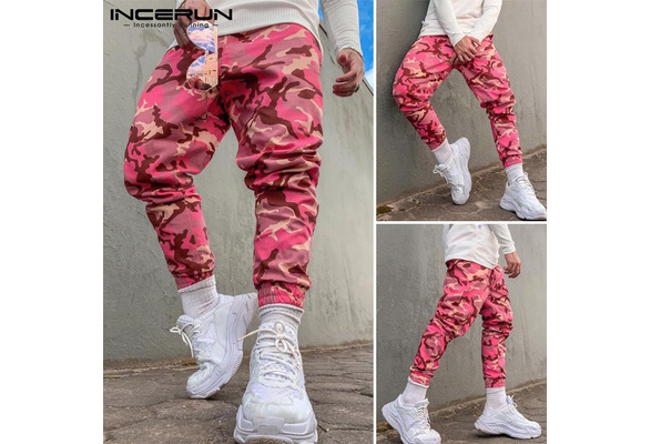 Calça jogger cheap camuflada rosa