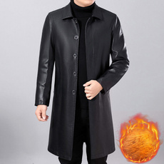 fur coat, Moda, leathertrenchcoat, leather