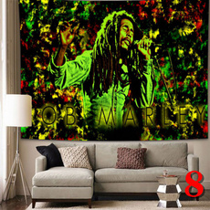 reggae, singer, living room, hangingcloth