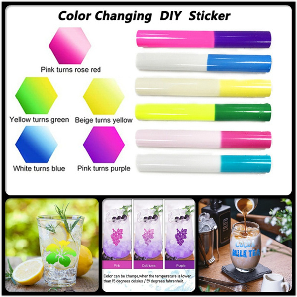 New Color Changing Vinyl for Cricut Supplies Cold Color Changing Vinyl