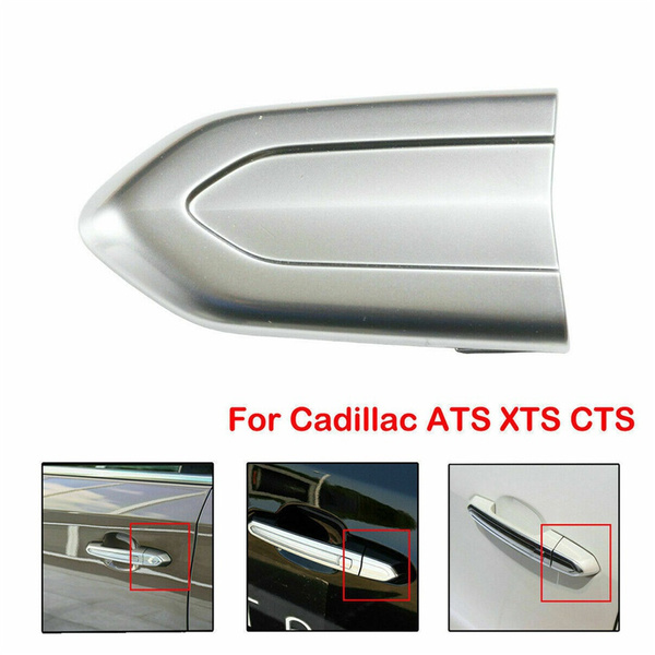 1pc Door Lock Cylinder Chrome Cover Trim Cap Fit For Cadillac ATS XTS