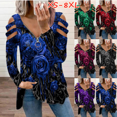 blouse, Plus size top, Long Sleeve, womens top