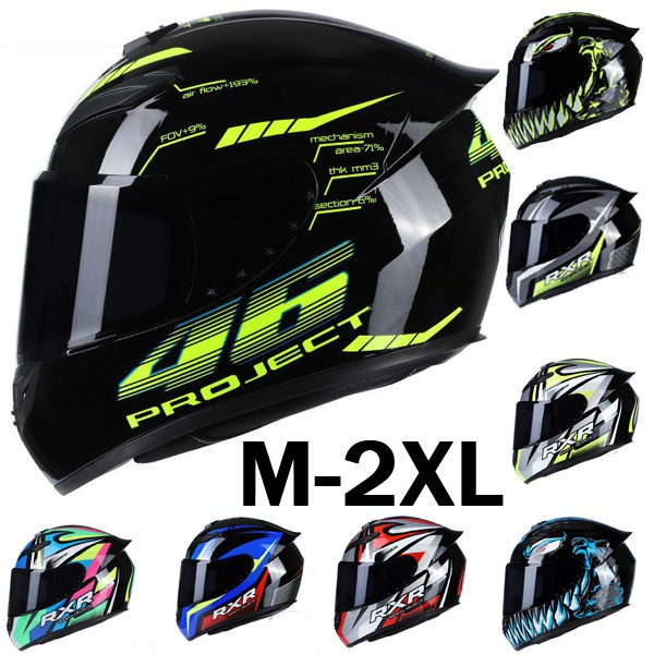 NEW Unisex Adult Open Face Full Face Motorcycle Helmet Vintage Off Road