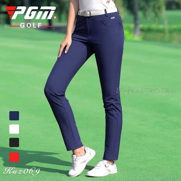 Women's Golf Pants Spring Summer Autumn Tennis Baseball Pants Ladies Slim  Elastic Trousers Breathable Sportswear 4 Colors | Wish