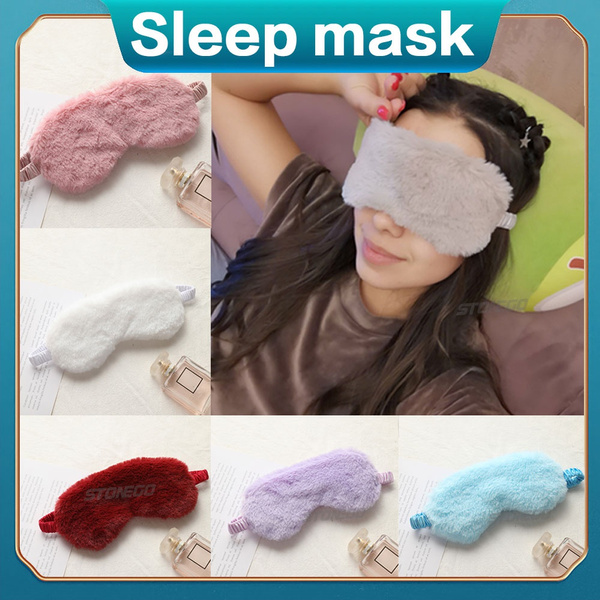 Plush Blindfold Plush Eye Blindfolds For Sleep Nap Eye Cover For