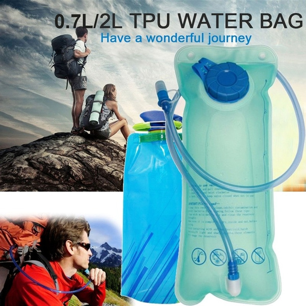 700ML 2L Portable Water Bladder Bag Bike Bicycle Cycling Camel Water Bag Hydration Bladder Backpacks Camping Hiking Sports Water Bag Wish