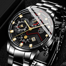 Fashion, mensluxuryquartzwatche, men's luxury watches, Stainless Steel