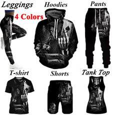 Couple Hoodies, 3D hoodies, Vest, Shorts