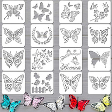 butterfly, alo, springgardentheme, stencil