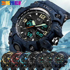 menwristwatche, Outdoor, led, Army