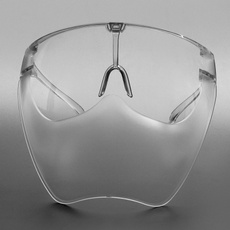 transparentprotectivemask, dustproofglasse, shield, doublesidedantifog