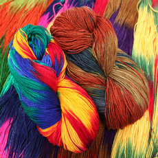 knitfabric, Bufándas, Knitting, rainbow