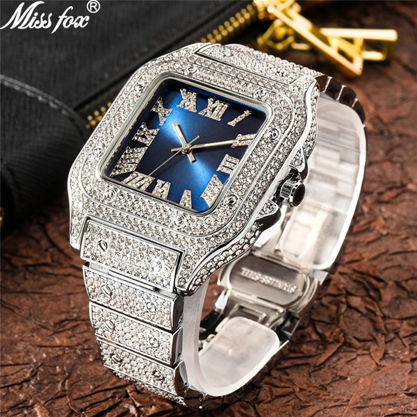 Real iced best sale out watches