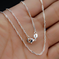 Sterling, Chain Necklace, Engagement, Jewelry