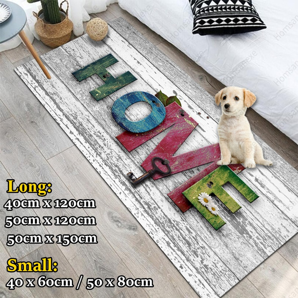 Non Slip Bath Rugs Sponge Foam for Bathroom,Durable Flannel Mat Bright 3D  Print Rug for Living Room, Absorbent Water Clearance MatS for Forlaundry  Room and Kitchen, Home Print Decor carpt