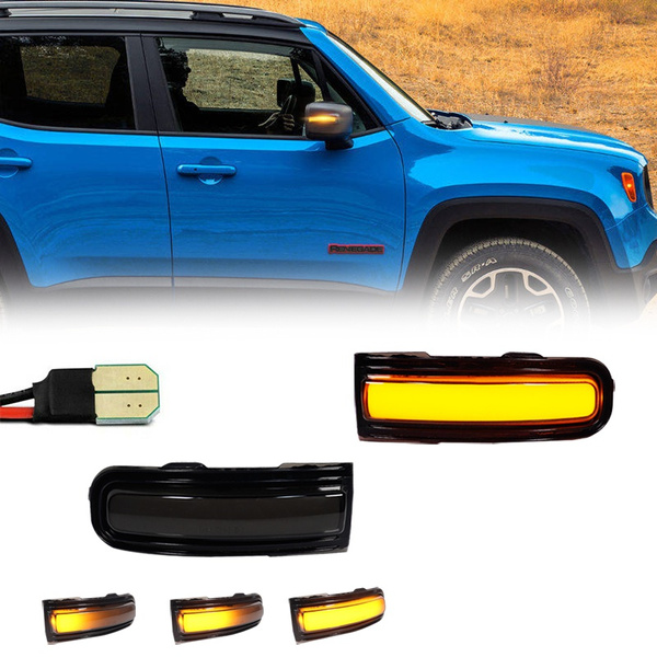 HIGH FLYING ABS Chrome Mirror Cover Caps For Toyota C-HR 2016-2021 - Side Door Rear View Mirror Trim With Signal Lights - View #4