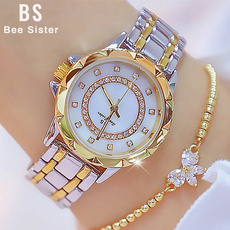 DIAMOND, bracelet watches, femalewristwatch, Ladies Watches