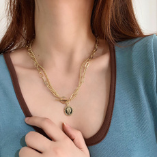 clavicle  chain, Chain Necklace, Choker, Jewelry