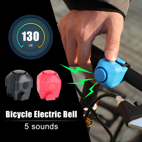 5 kinds of ringtones electric bicycle bell 130dB horn rainproof