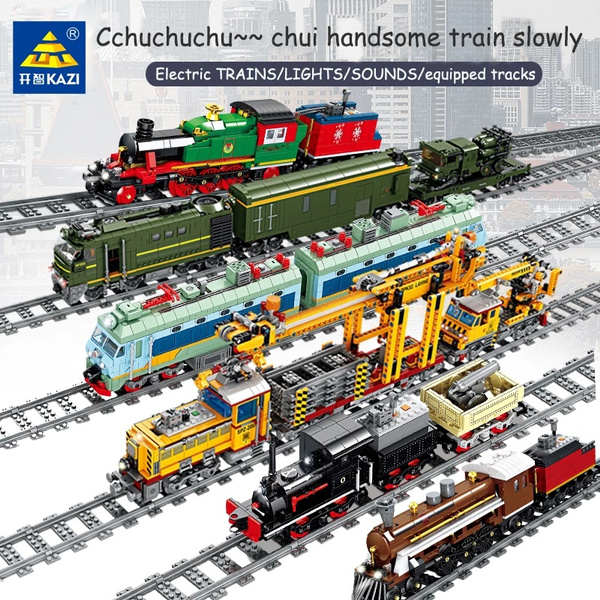 Kazi store lego train