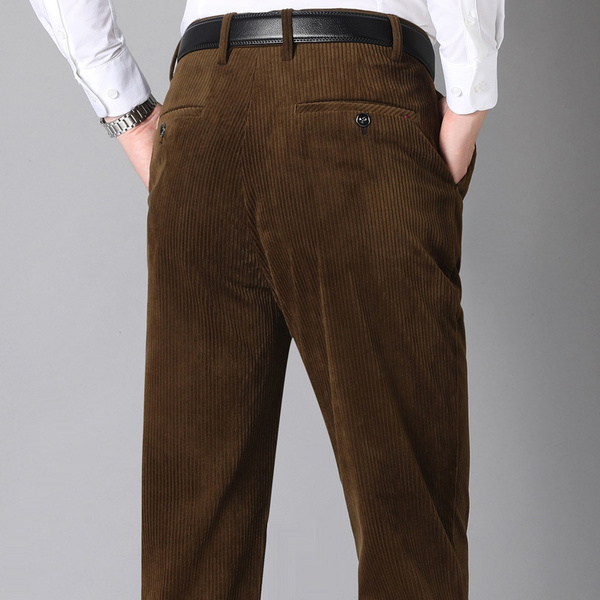 Paneled Balloon Trousers - Wide Wale Corduroy