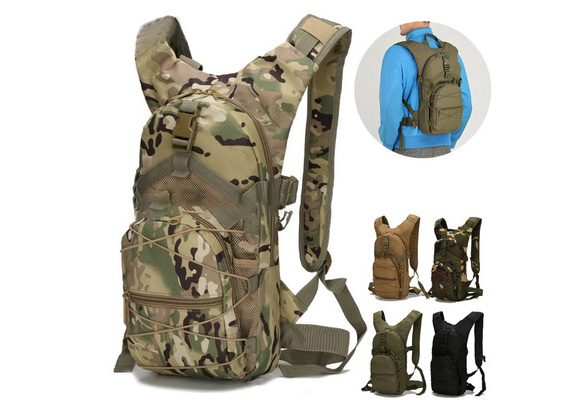 Lightweight Tactical Backpack Water Bag Camel Survival Backpack