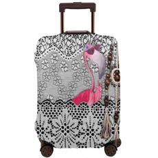 luggageprotector, flamingo, boxcovercase, suitcasecover