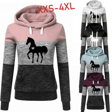 Couple Hoodies, horse, Plus Size, Hoodies & Sweatshirts