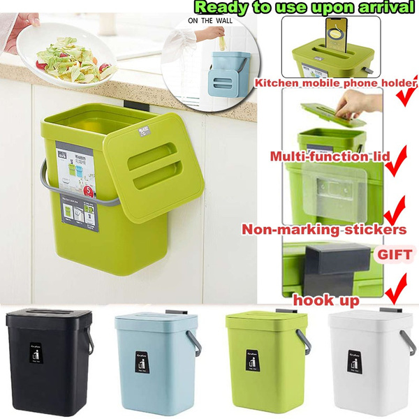Small Kitchen Trash Buckets, Compost Bucket Kitchen 5l