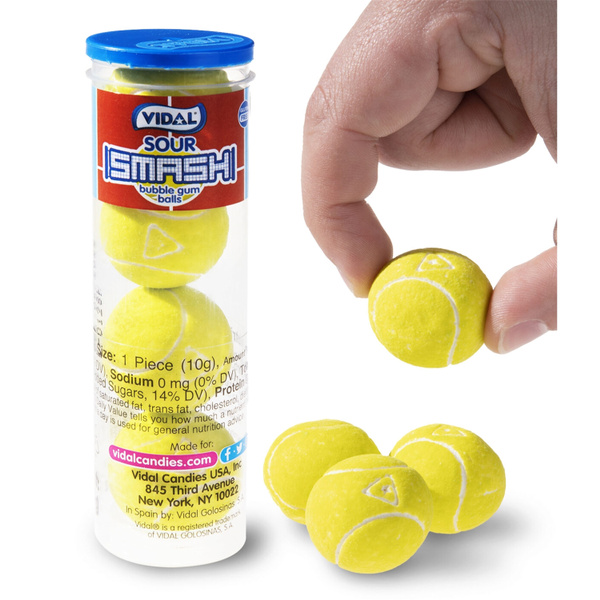 Sour Tennis Ball Gum Wish