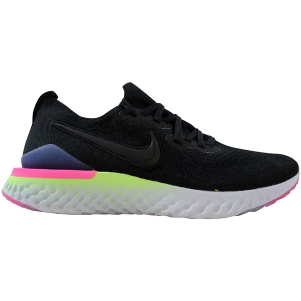 Nike epic react flyknit outlet 2 black sapphire women's