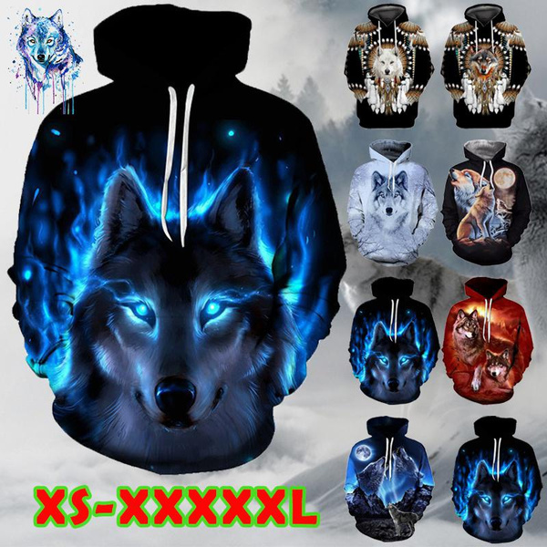 Cool on sale wolf hoodies