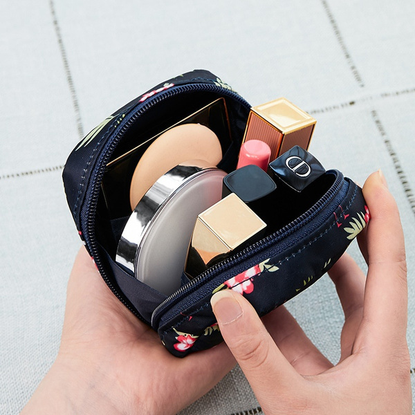 Mini Cosmetic Bag, Small Makeup Ladies Pouch for Women