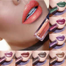 Women, purplelipglo, Lipstick, Beauty