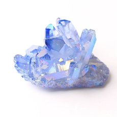 Blues, crystalcluster, quartz, Home Decor