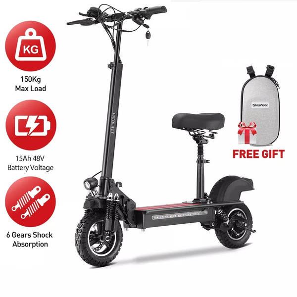 Electric Scooter Adult 600W Powerful ix5 Electric Scooter 48V 15AH 45KM ...