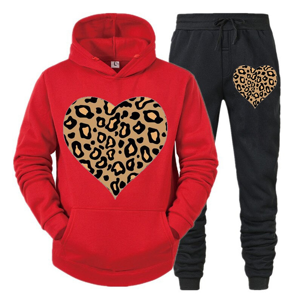 Fleece 'Heart' Sweatsuit