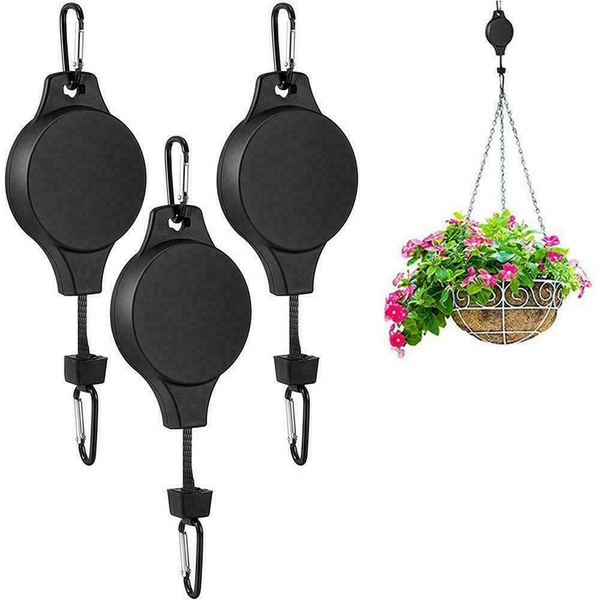 Multipurpose Flower Pot Hook Creative Telescopic Lifting Hooks for