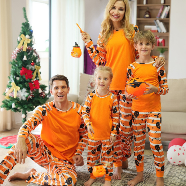 Family matching pajamas cheap halloween