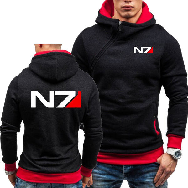 T-Shirt Homme Mass Effect N7 – BioWare – Noir – Taille M – 100% Coton – Occasion