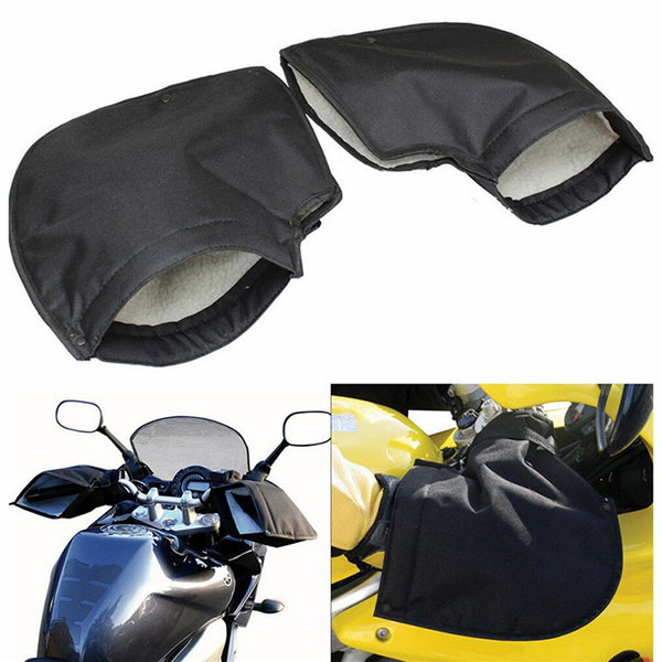 Motorcycle Handlebar Windproof Warm Winter Handlebar Cover Waterproof